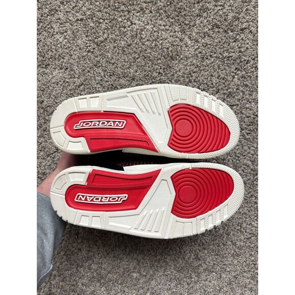 Nike Air Jordan 3 Retro Vogue University Red Anna Wintour Size 8 Women's - Picture 7 of 14